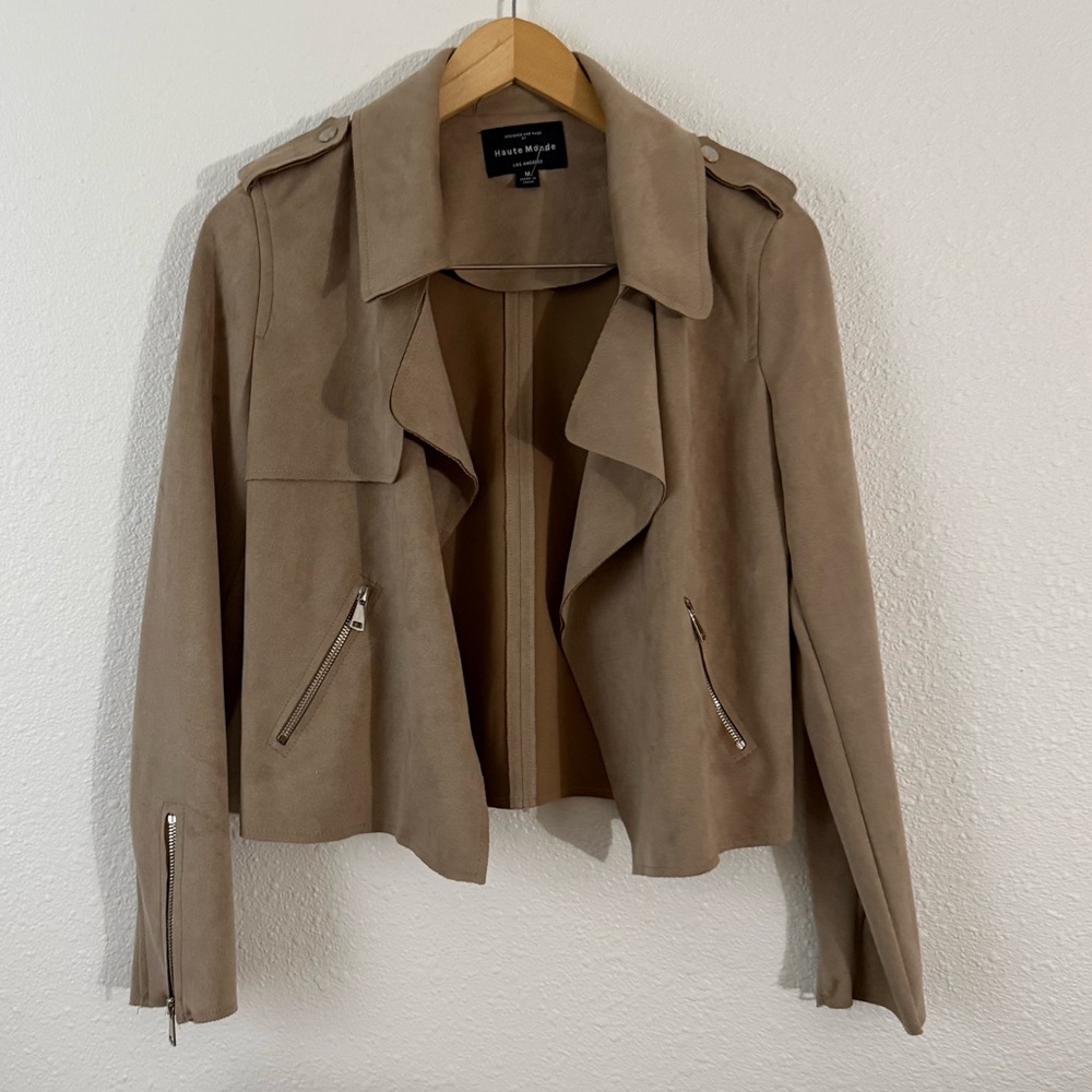 Haute Monde Tan Utility Jacket